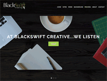 Tablet Screenshot of blackswift.com
